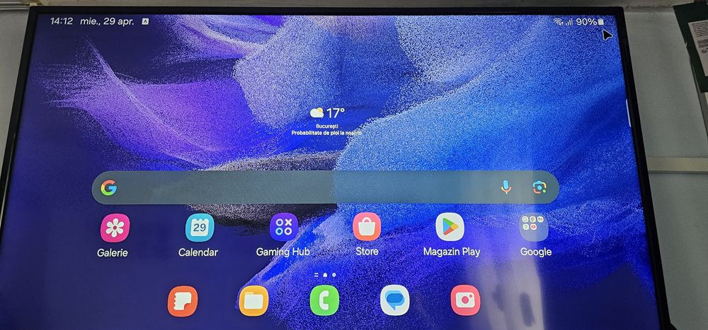 Tablete Samsung ecran defect
