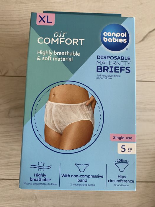 Canpol Еднокрактно бельо за след раждане