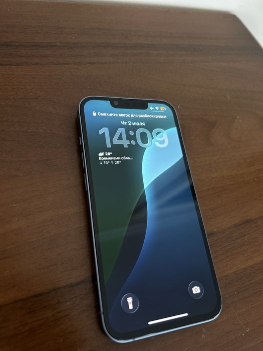 Iphone 14 синий 128 гб