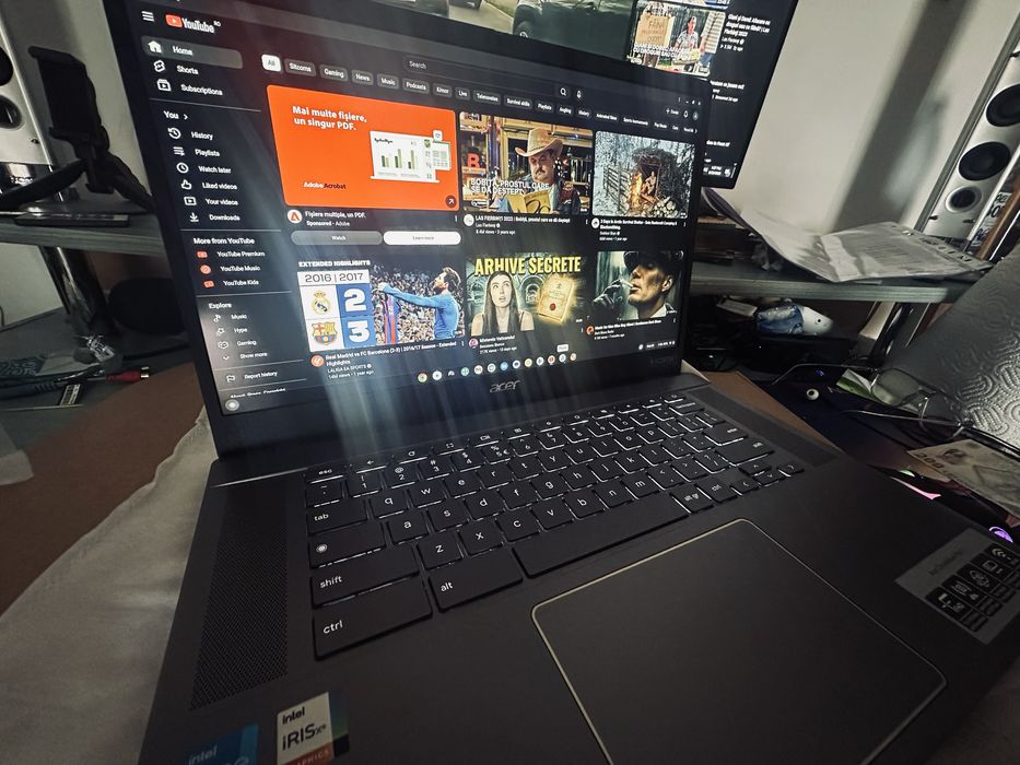 Laptop Acer Chromebook Plus 15   i5   SSD 256