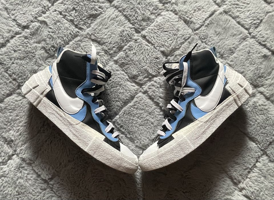 Vand Nike Blazer Sacai Univeristy Blue (nu jordan, adidas, travis)