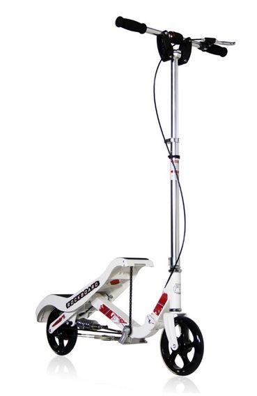 rockboard самокат +шлемом