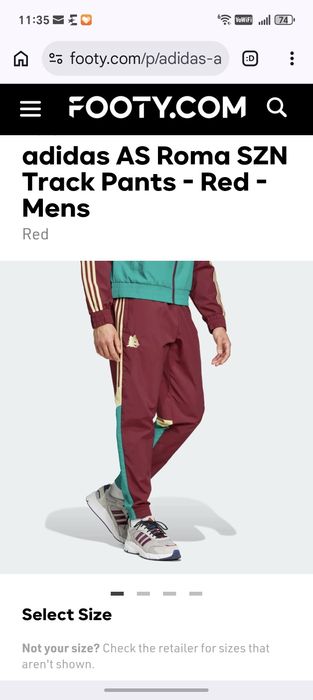 Pantaloni Roma adidas xxl