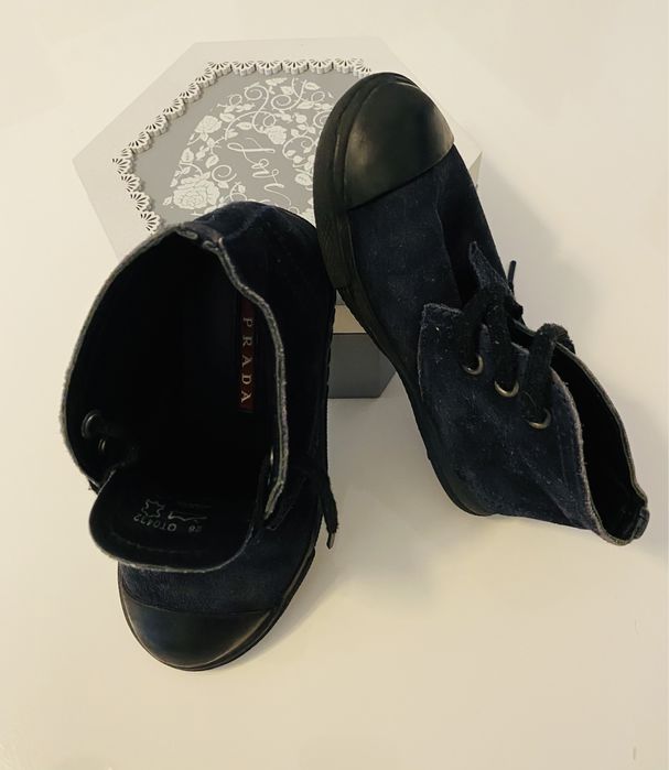 Ghete din piele intoarsa - baieti, marimea 26