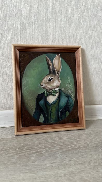 Картина Заяц 20/25 масло