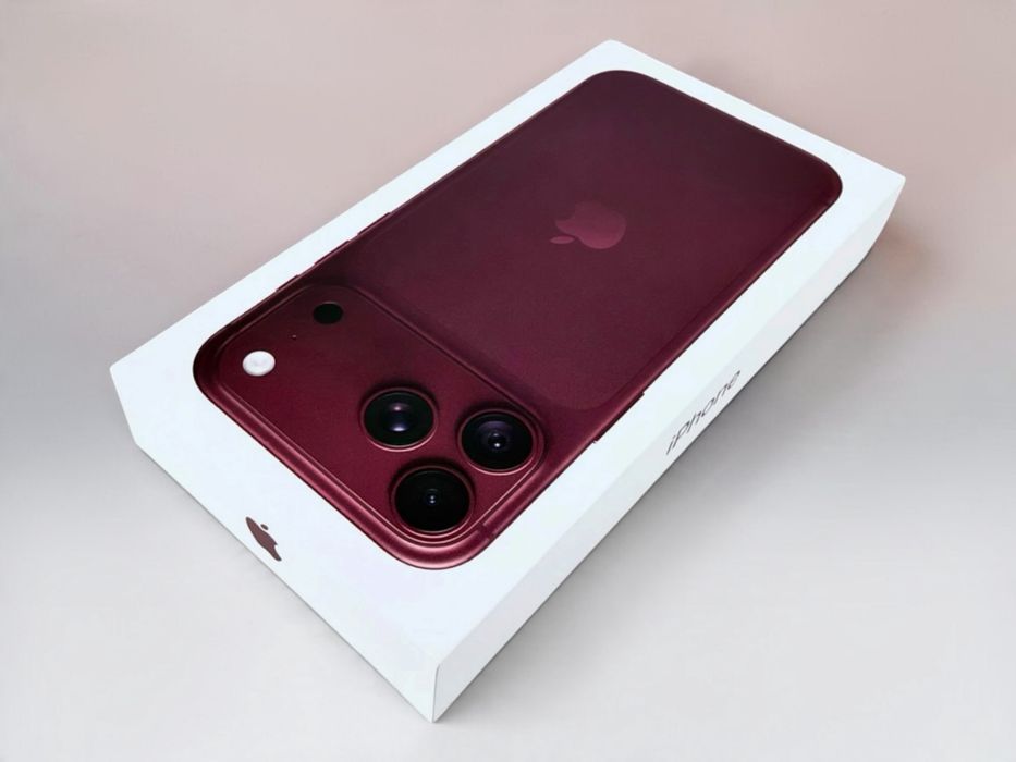 ЧИСТО НОВ! Apple iPhone 18 Pro 512GB Burgundy Гаранция!