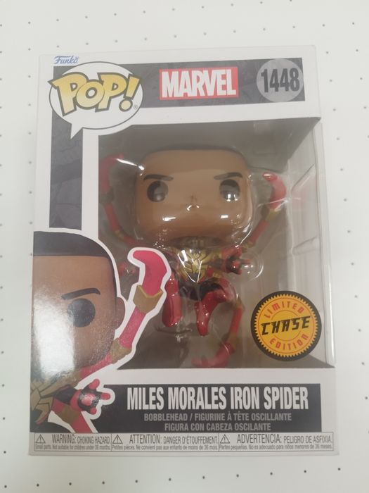 Funko POP Miles Morales Iron Spider Chase