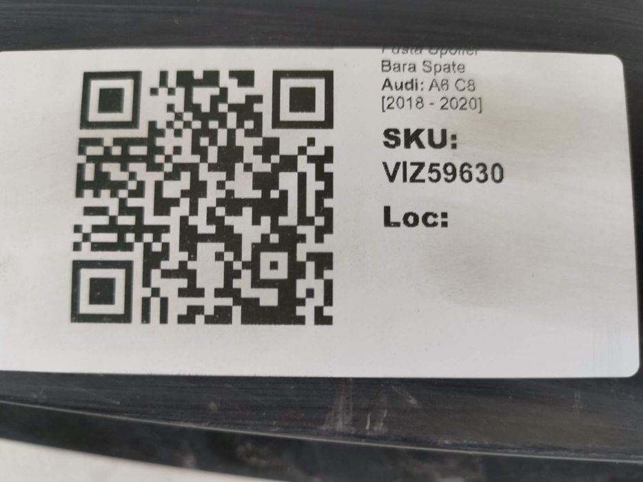 Спойлер За Задна Броня / Spoiler Za Zadna Bronya Audi A6 C8 [ - ] Ориг