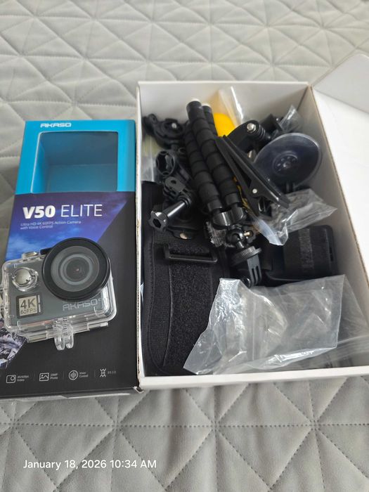 Akaso V50 Elite + accessories