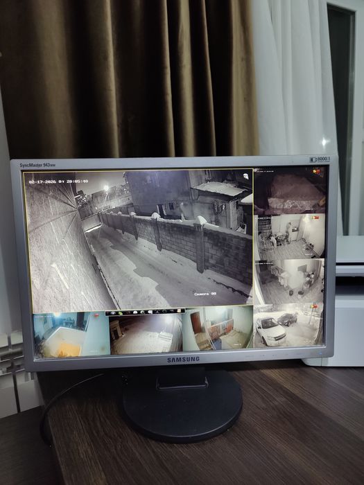 Установка камер видеонаблюдения