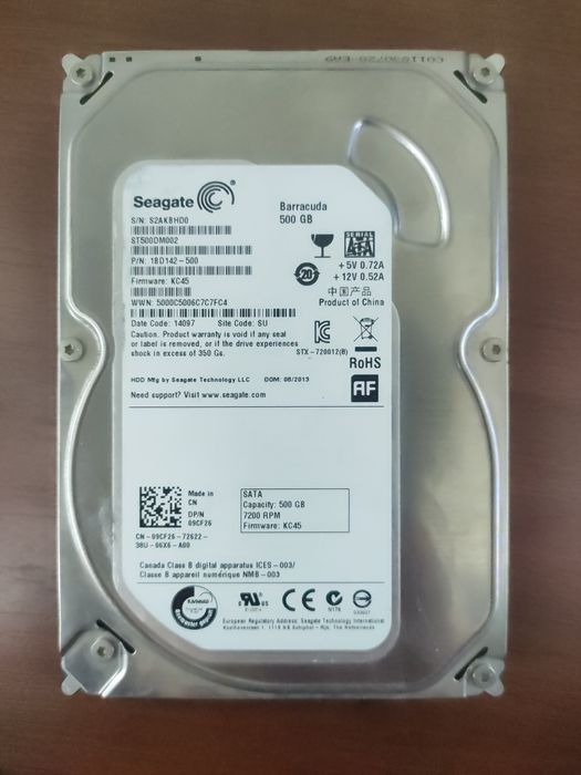 Жесткий диск, HDD, 500gb