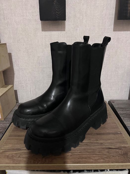 Ботинки кожаные женские , 39 размер