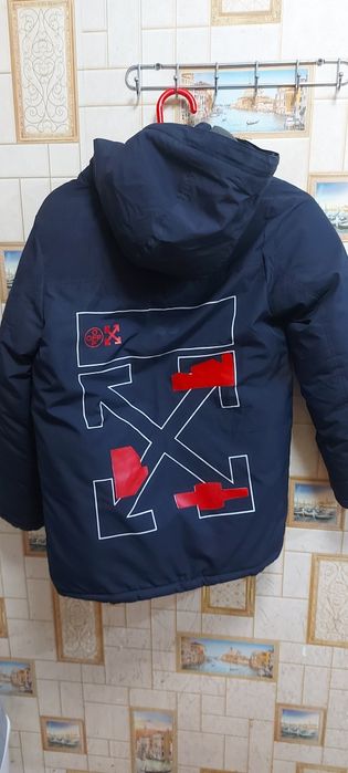 Пуховик на мальчика 10-12 лет