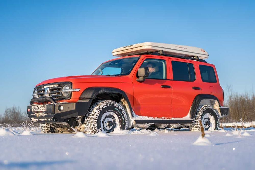 Бампер РИФ силовой передний TANK