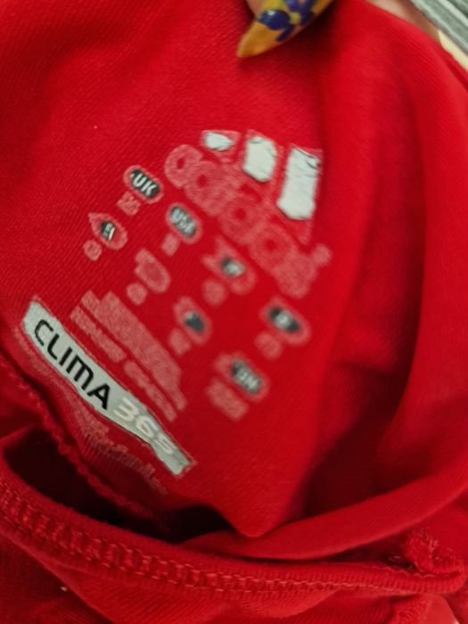 Adidas клин и потник в червено