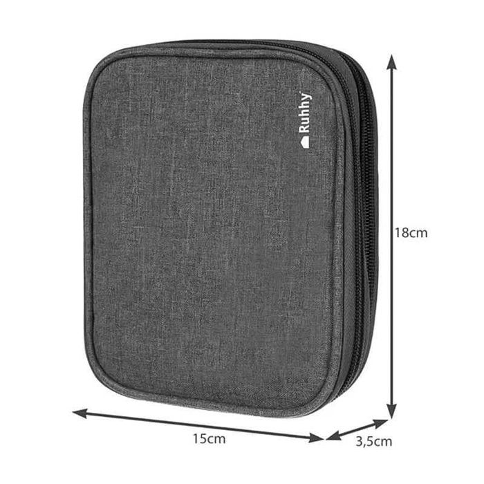 Комплект куки за плетене, включени 86 елемента, с калъф несесер