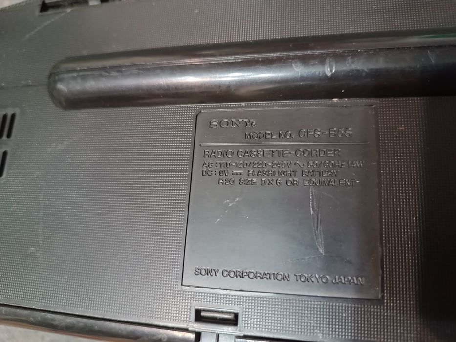 Магнитофон Sony радио