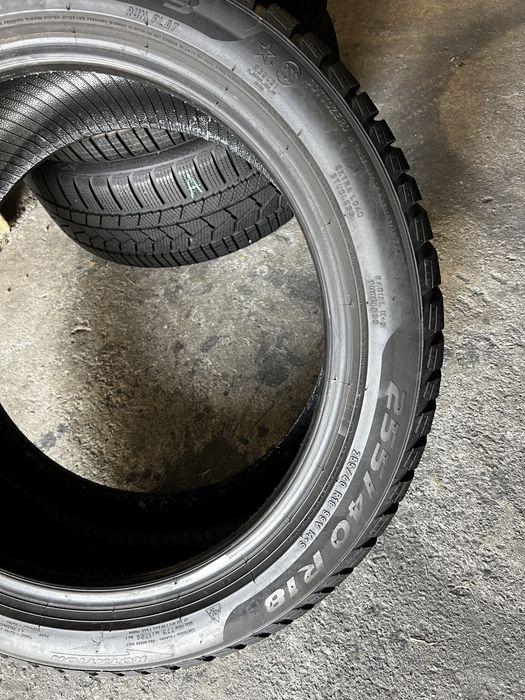 4 anvelope iarna 255/40/18 + 225/45/18 , Pirelli , RunFlat , BMW* , DOT 2024 , 6-7 mm !