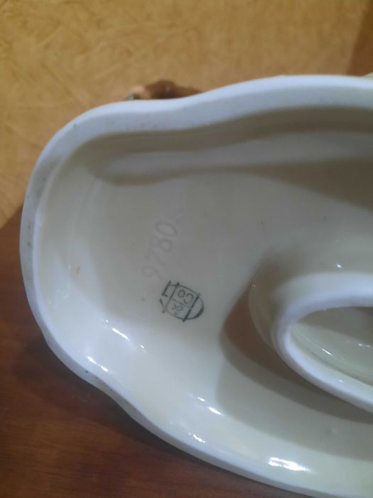 Большая фарфоровая статуэтка "УКРОЩЕНИЕ КОНЯ"Германия, "GRAFENTHAL"