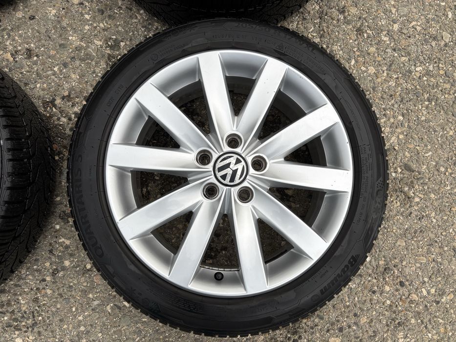 Jante 5x112 cauciucuri M+S All Season 205 50 R17 VW Passat CC Golf 7
