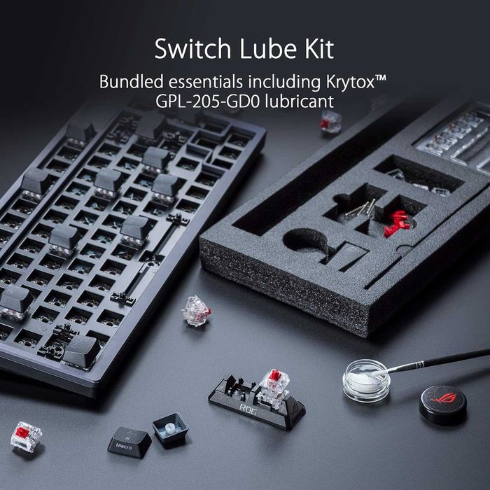 Tastatura ASUS ROG Azoth RGB 75% Wireless , OLED