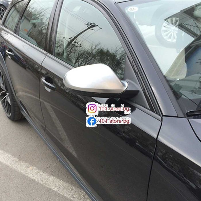 Хромирани капаци за огледала Audi A6 C7 4g С/БЕЗ АСИСТАНС за мъртва