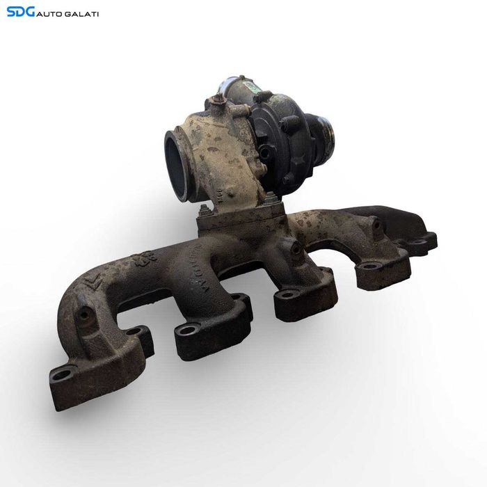 Turbo Turbina Turbosuflanta Galerie Evacuare Euro 5 Citroen Jumper 2.2 HDI 2006 - 2014 Cod CU3Q-9430-AA [LR3578]
