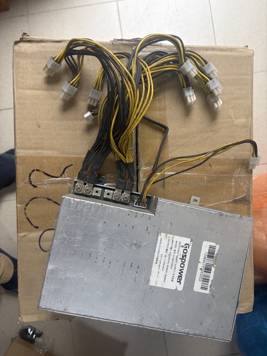 Мощный блок питания Gospower 2300W