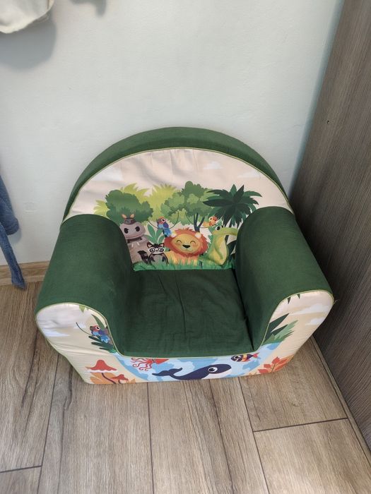 Детско фотьойлче зелено