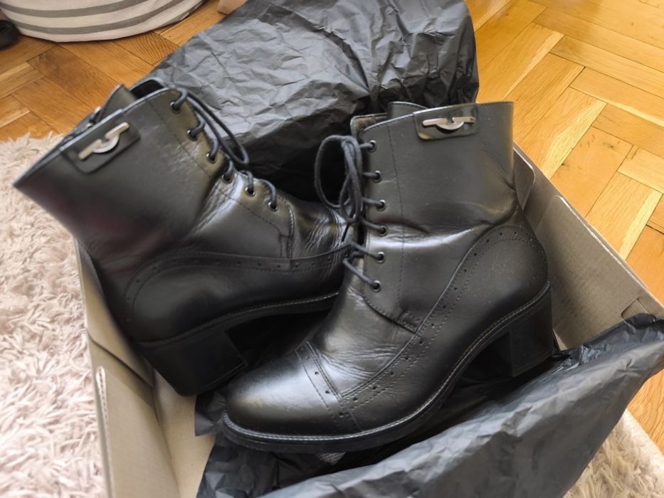 Кожени боти - Грация + подарък стелки