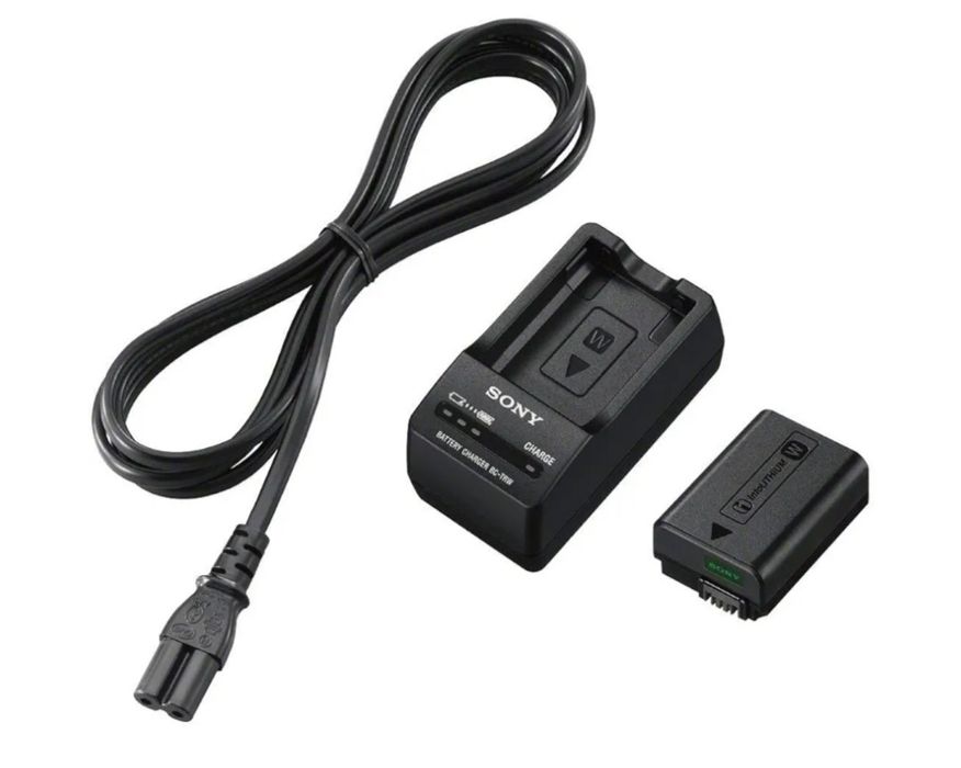 Оригинално зарядно и батерия Sony NP-FW50