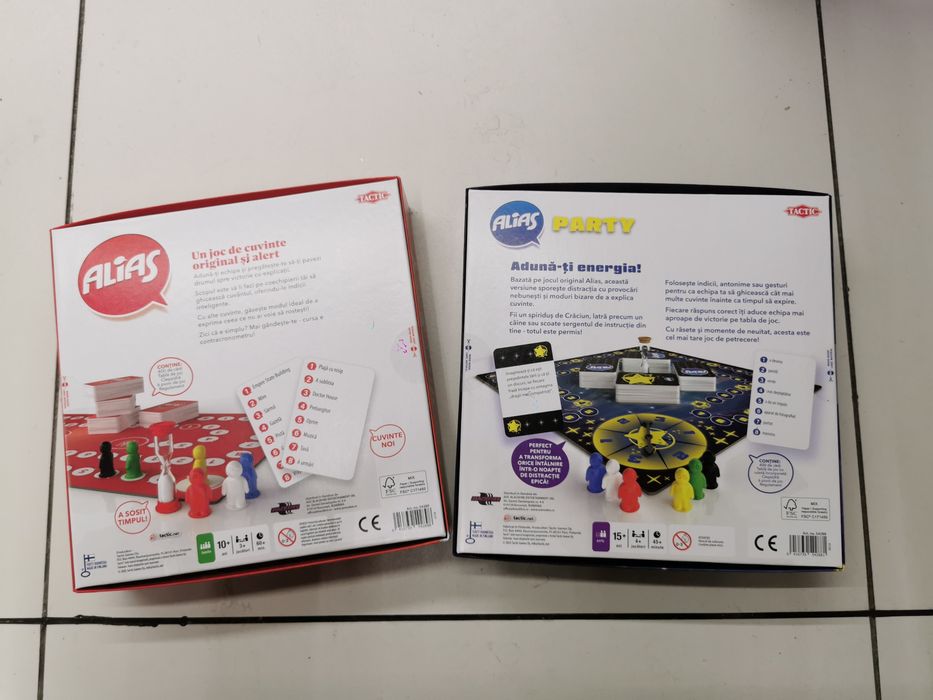 Alias Original/Alias Party/Alias Mistery si Femei contra bărbați