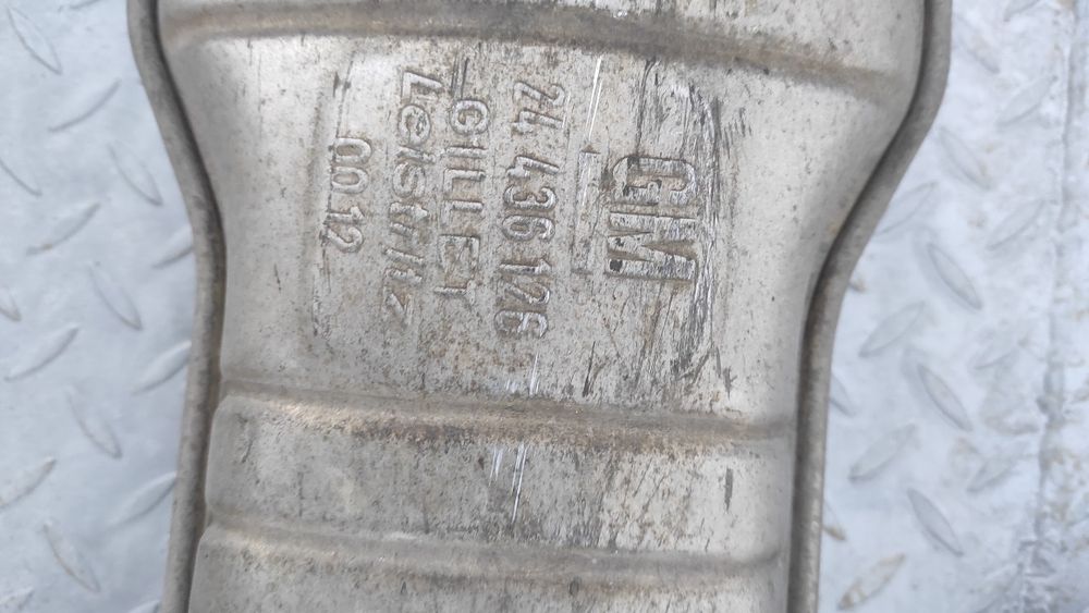 Средно, задно гърне за Opel Zafira A Minivan (04.1999 - 06.2005)