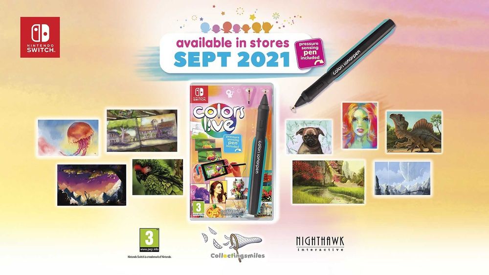 Игра за  Nintendo Switch Colors Live (With Pen)