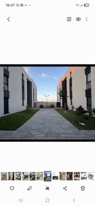 Apartament cu terasa si spatiu verde privat/ zona linistita