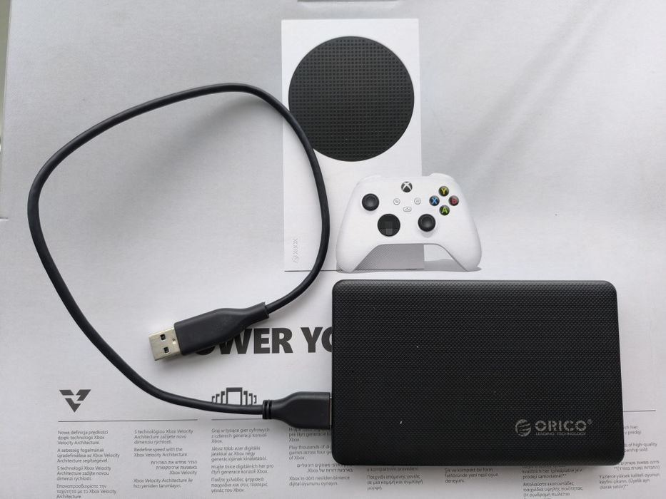 Consola Xbox Series S 1TB + garantie Altex +HDD 1 TB + Abonament Game