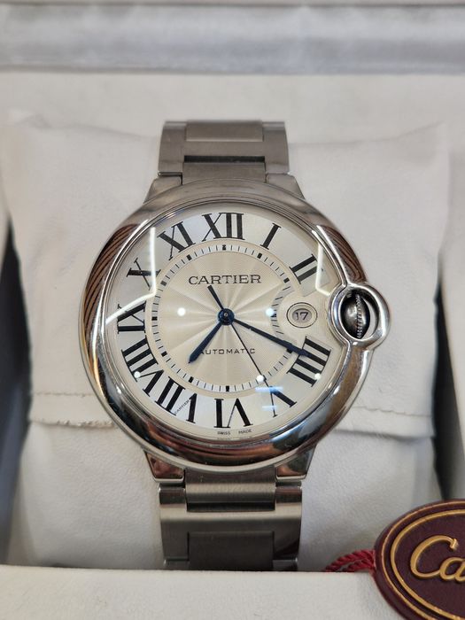 Ceas Cartier Automatic Curea Metalica Garanție!#28988