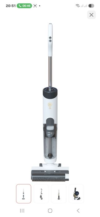 Продам моющий вертикальный пылесос