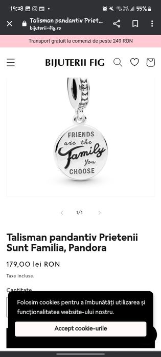 Vand Brățară pandora