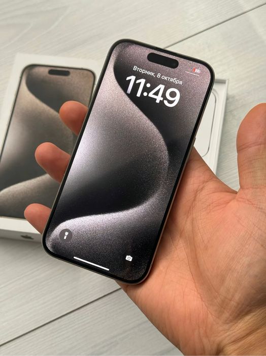  iPhone 15pro 5G 1TB natural titanium аккум 96%