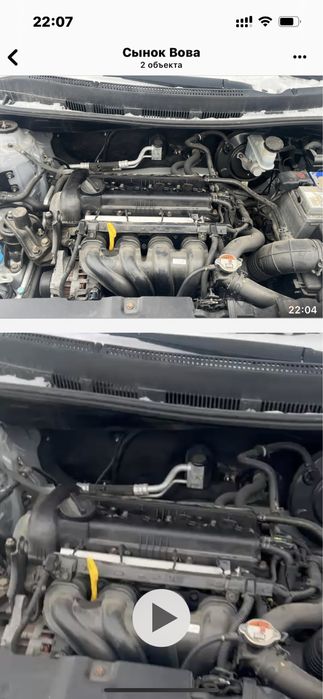 Продам двигатель б/у хундай акцент 2014