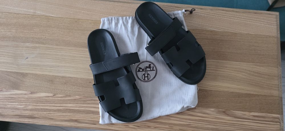 Sandale piele barbati Hermes