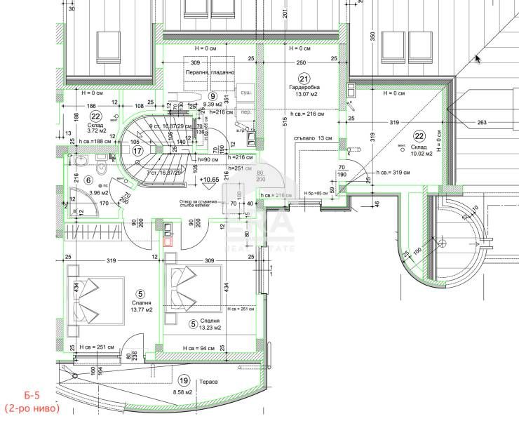 Продава се Многостаен апартамент в Русе, Център - 247 кв.м за 1650 €/кв.м - Снимка #5