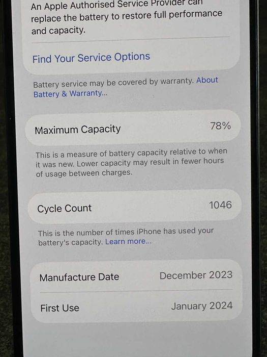 Мобилен телефон iPhone 15 Pro 256GB Natural Titanium