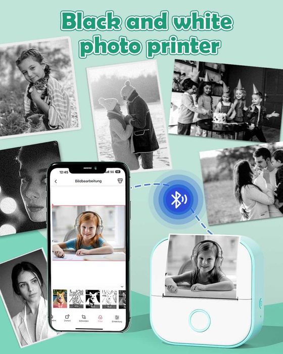 Bluetooth принтер  съвместим с iOS и Android от LabelCreate