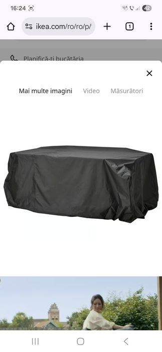 Husa mobilier exterior IKEA Tostero