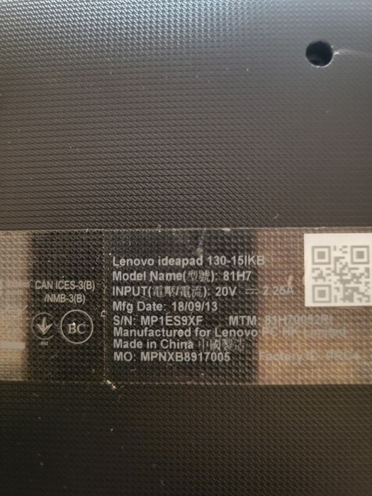 Lenovo Carcasa tastatura display baterie