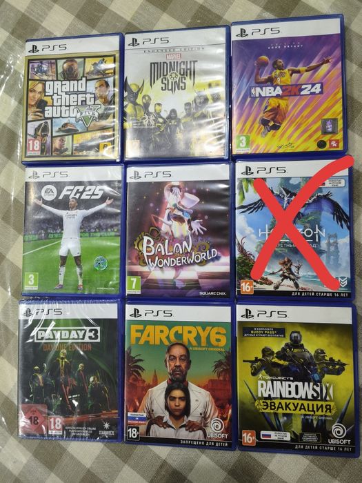 Игры на playstation