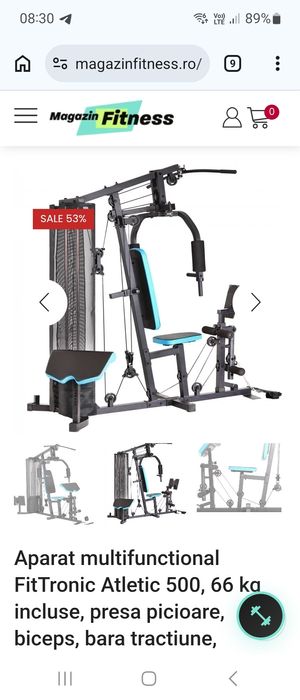 Aparat sport multifunctional