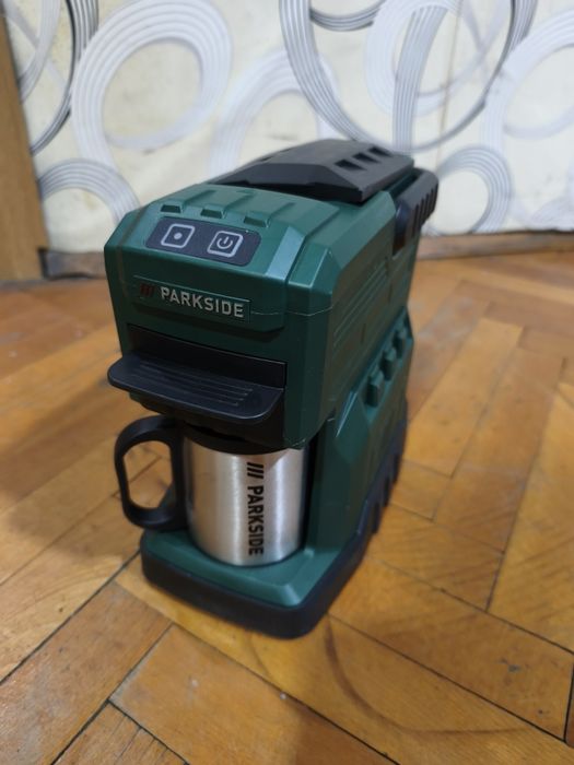 Преносима Кафе машина Parkside 20V с батерия и зарядно